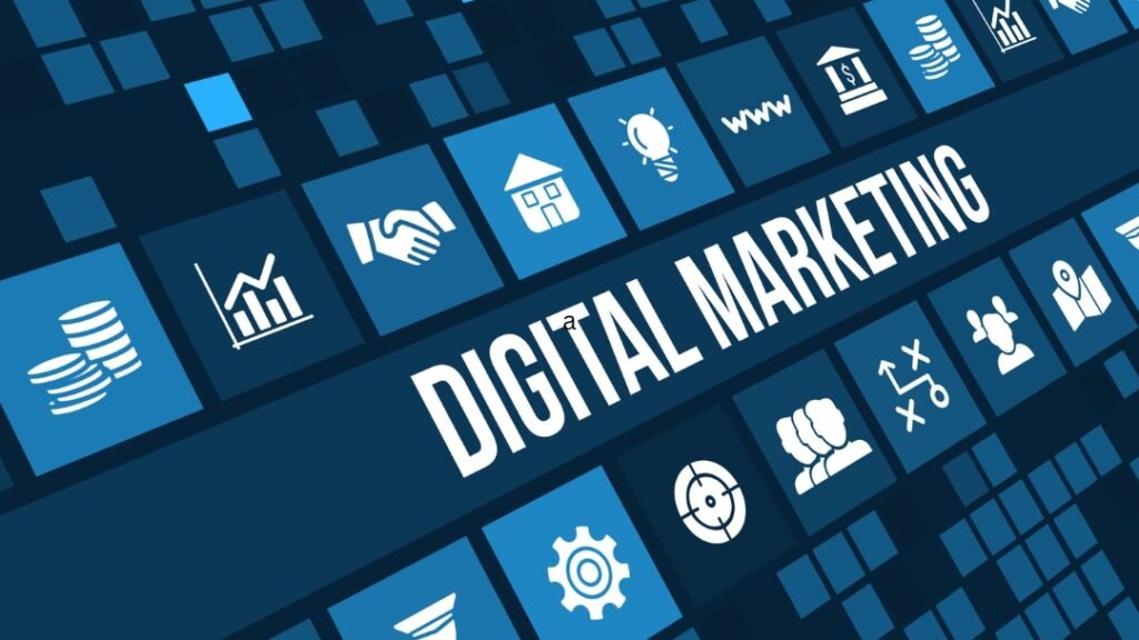 Digital marketing strategy graphic